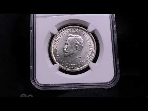 Lithuania 10 litu 1938 A. Smetona NGC MS 64