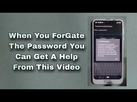 Aquos Sharp R2 706SH When Your Mobile Donest Get Password You Can Format iT ON This Way Reset