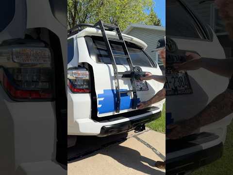 Installing Westcott Designs Ladder on Toyota 4Runner