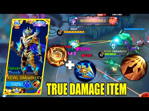 FINALLY ZHASK NEW META BUILD IS HERE!!🔥100% TOTALLY BROKEN ENEMIES | ZHASK BEST BUILD 2023 | MLBB