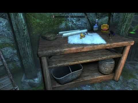Unusual Gem in the Fellglow Keep location - Skyrim Special Edition