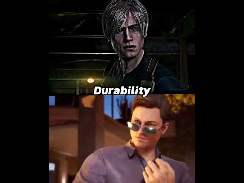 Johnny Cage vs Leon Kennedy #mk11 #residentevil #shorts