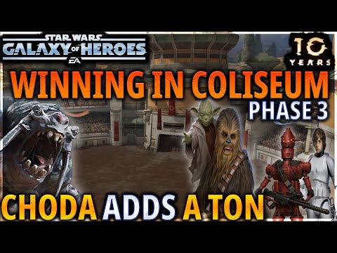 COLISEUM GUIDE - PHASE 3 -  EARN MORE ERA CURRENCY! (w/ timestamps!)  | Anniversary Era #swgoh