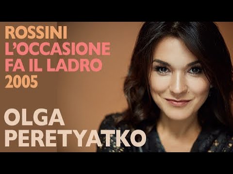 Olga Peretyatko - Rossini: L'OCCASIONE FA IL LADRO, E d'un misero attentato, 2005, High Eb