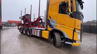 Volvo FH 500 8x4*4 Hiab 96ST 97 Holztransporter LKW kaufen - Bild 5 | Autoline DE Volvo FH 500 8x4*4 Hiab 96ST 97 Holztransporter LKW | Bild 5 - Autoline