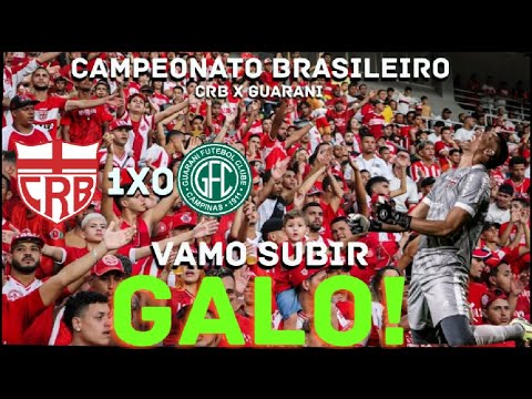 O SONHO NÃO ACABOU! - CRB 1X0 GUARANI #vlog15