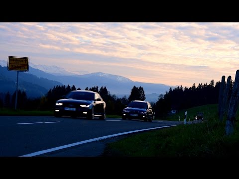 Ride.... Audi A4 B8,5 Facelift 3,0 & BMW 320d E46 Facelift