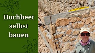 Hochbeet aus Natursteinen bauen