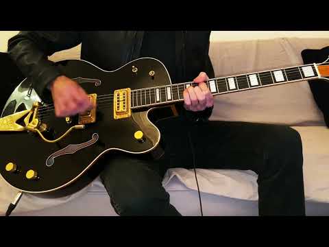 Revolution The Cult Guitar Cover - Billy Duffy Ian Astbury Love Live Demo Gretsch Falcon  Boss Gt-6