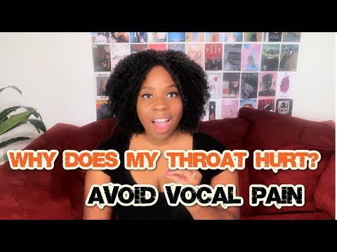 Why Does My Throat Hurt After Singing?
