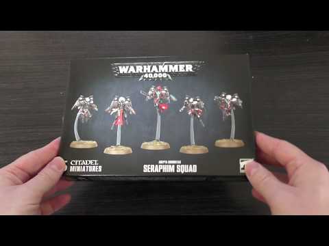 Sisters of Battle - Zephyrim Squad - Unboxing (WH40K)
