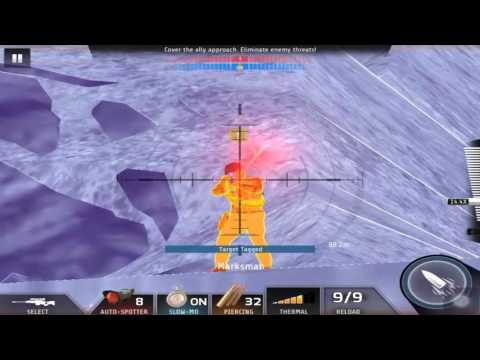 Kill Shot Bravo Region 21 Primary Mission 50 - Cover the ally approach (Slo-Mo Gameplay)