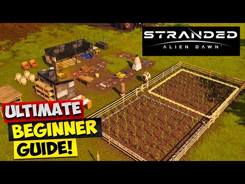 Stranded Alien Dawn - ULTIMATE BEGINNER GUIDE!