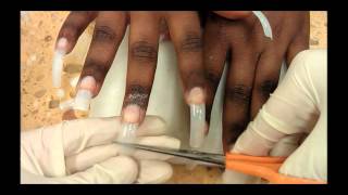 HOW TO PREP POINTY STILETTO TIPS