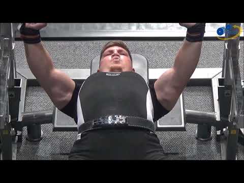 Dávid Balog - 195 kg - ME v klasickom tlaku na lavičke 2022 - Maďarsko - EPF