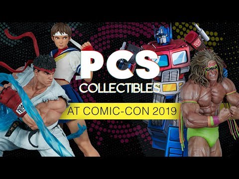 SDCC19 - PCS at the Sideshow Booth