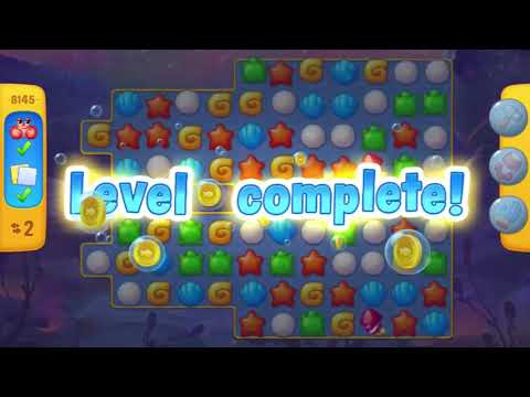 Fishdom  Level 8141 - 8150 (First Try) 🐡