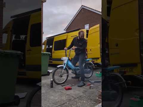 Thumbnail for Honda PA50 Camino, first start in 31 years #bike #moped by Honda PA50