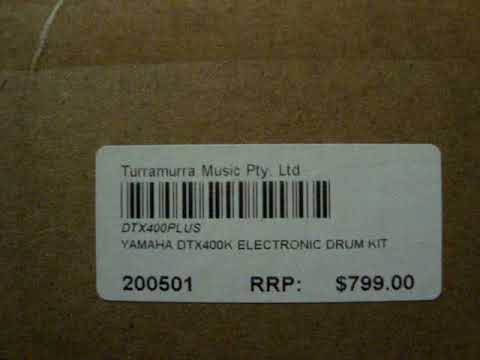 171116 Close Up of the Electronic Drumkit box Label