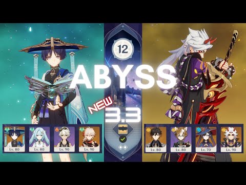 C1 Wanderer Hypercarry team  / C0 Itto Hypercarry team - New 3.3 Spiral Abyss Genshin Impact