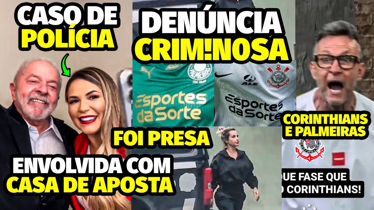 PATROCINADORES DE CLUBES BRASILEIROS EM ESQUEMA CRlMlNOSO APÓS PRISÃ0 DE INFLUENCIADORA