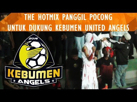 SERU! The Hotmix Dukung Kebumen United Angels Bareng Pocong - Womens Pro Futsal League 2018