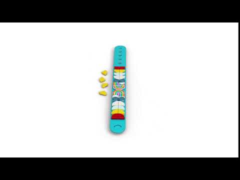Конструктор LEGO DOTs «Браслет Радуга» 41900 / 33 детали
