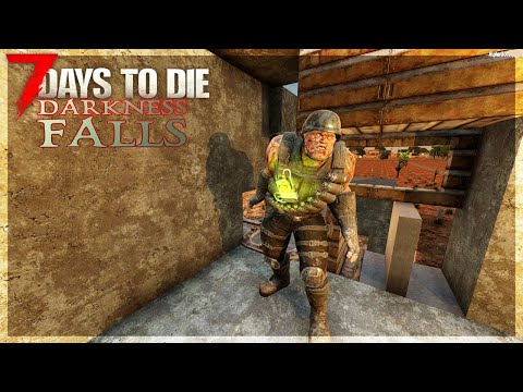 Horde Night Breach! Darkness Falls (7 Days to Die) Alpha 20