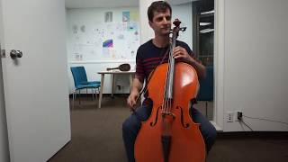 Santiago Strings 2017 Cello Auditions Britten Boisterous Bouree