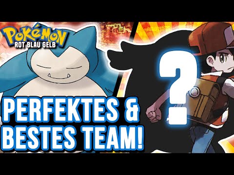 Das PERFEKTE und BESTE TEAM für Pokémon Rot Blau und Gelb!
