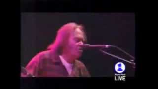 SOUTHERN MAN - Neil Young - Live 2000 - LYRICS ~ Crosby, Stills, Nash, &amp; Young