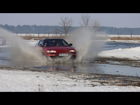 Adela Michalska/Monika Torzewska, Honda CRX - Toruński Mistrz Kierownicy, runda 1 - 21.02.2021