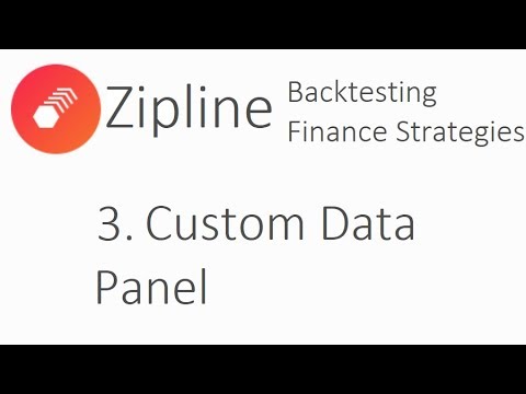 Custom Data Panel Zipline Tutorial local backtesting and finance with Python p 3