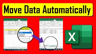 How to Automatically Move Rows to Specific Worksheet Based on Text In Microsoft Excel