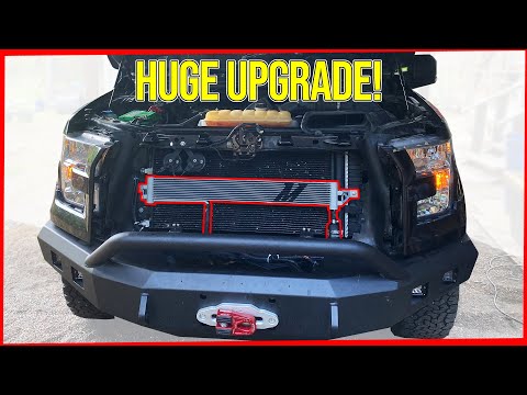 I Installed a Mishimoto Transmission Cooler in My F150