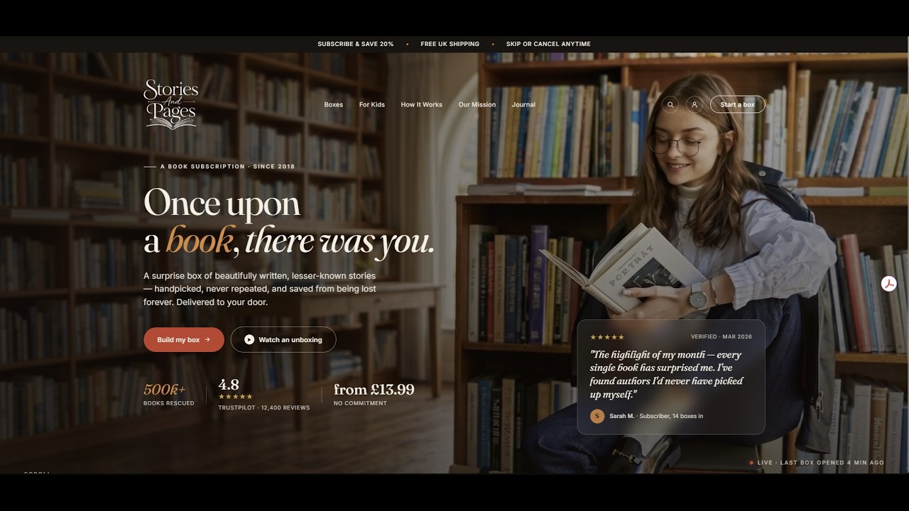 StoriesAndPages preview