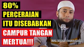 Download lagu PARENTS SHOULD NOT INVOLVE OVERLY IN CHILDREN'S HOUSEHOLD | UST. KHALID BASALAMAH mp3