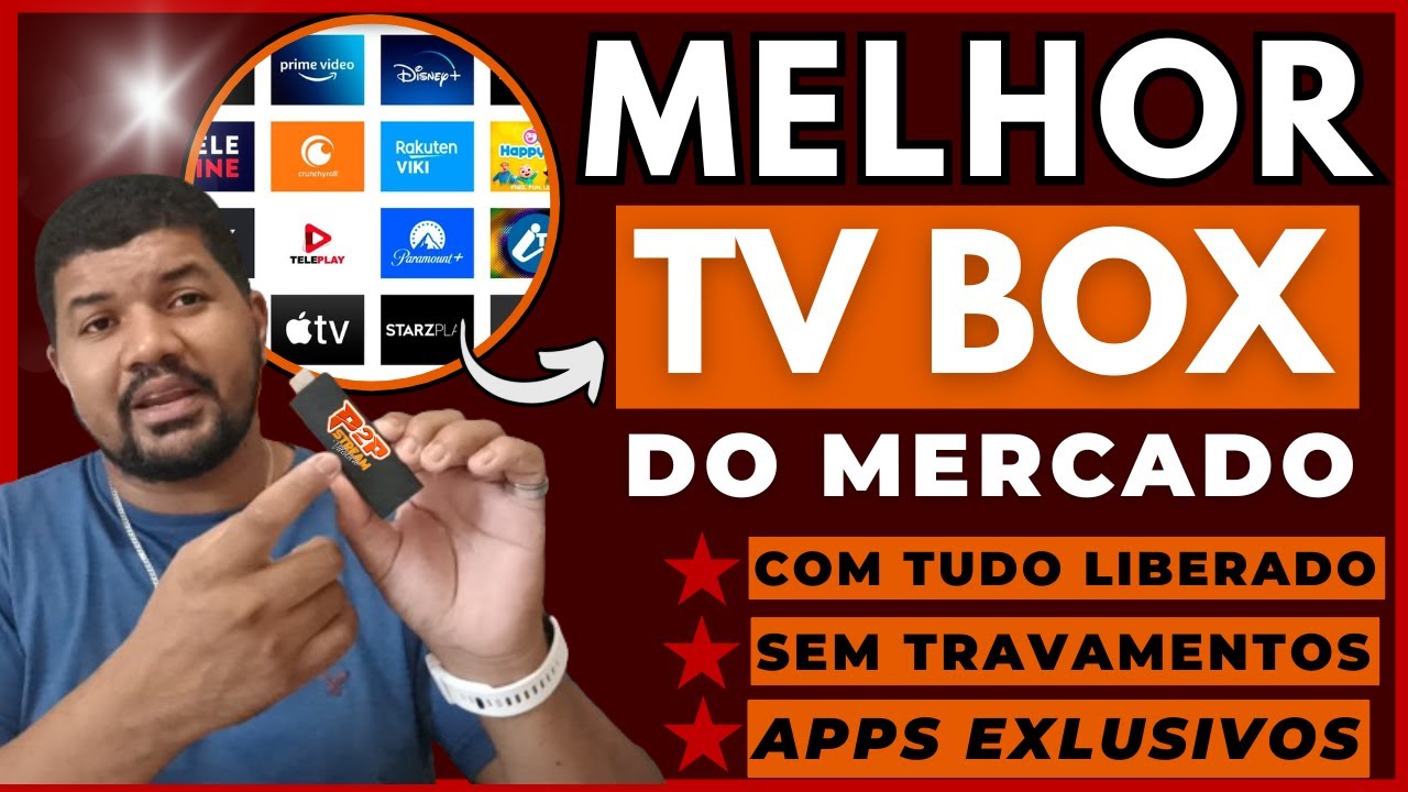MELHOR TV BOX PARA COMPRAR HOJE! ESSA VALE MUITO A PENA!