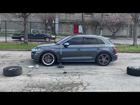 2018 Audi SQ5 KW coilovers & BC FORGED WHEELS 21s