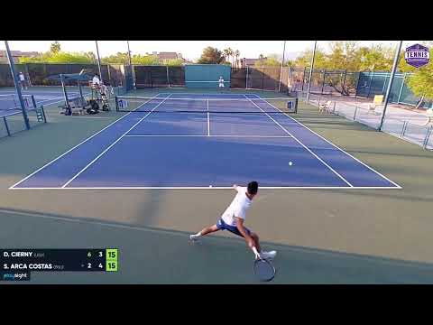 Simon Arca Costas v David Cierny - BSU v USU - 28.4.23 (3°set)