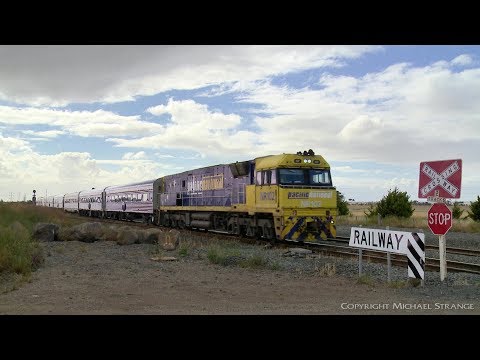 2AM8 Overland Passenger Train At Gheringhap - PoathTV Australian Railways