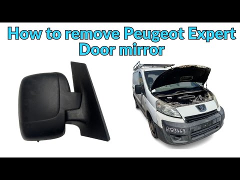How to Remove & Replace Peugeot Expert Door Mirror G9 2007-2015