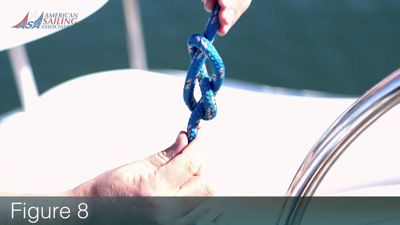 ASA Knots Made Easy : Figure-Eight Knot, or Stopper Knot