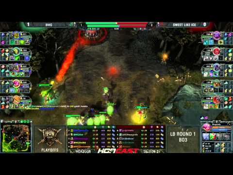 HoN Tour S2 Playoffs LBR1 - Ic3 vs BMG game 2