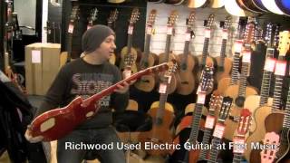 Video thumbnail for Richwood Used Electric Guitar at Fret Music by FretMusicSouthampton