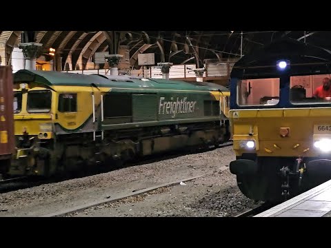 Freightliner 66504+DRS 66431 At York