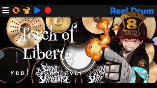 Torch of Liberty | Real Drum Cover | Fire Force S2 OP