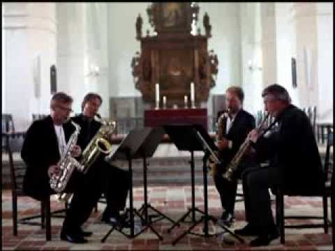 Dansk Saxofonkvartet spiller J.S. Bach