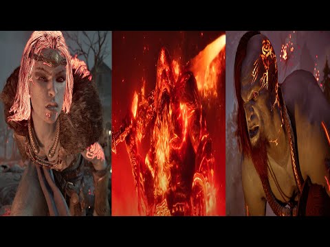 Assassin's Creed Valhalla: Dawn of Ragnarok DLC - All Boss Fight (All Bosses) 4K Ultra HD