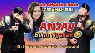 Download lagu CERAMAH LUCU AA RHOMA MUDA || KH HILMAN MUBAROK TERBARU mp3